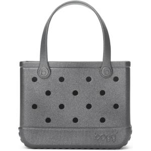 BOGG BAG Durable, Washable, Tip-proof – Beach, Pool, Boat, Work, Sports(Silver Shimmer)