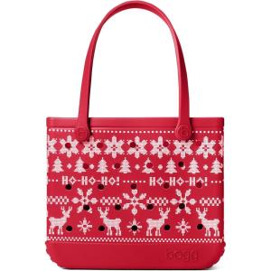 BOGG BAG Durable, Washable, Tip-proof – Beach, Pool, Boat, Work, Sports(Ugly Sweater – Red)