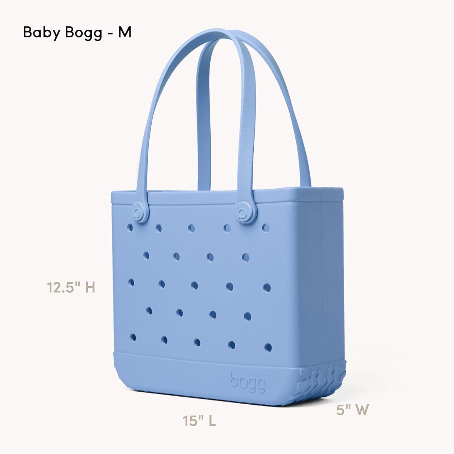 imageBOGG BAG Medium Tote Carolina on My Mind Bevy For Shore White 15in L x 5in W x 125in H Beach Pool Boat Sports All Purpose EVA Lightweight Washable Durable