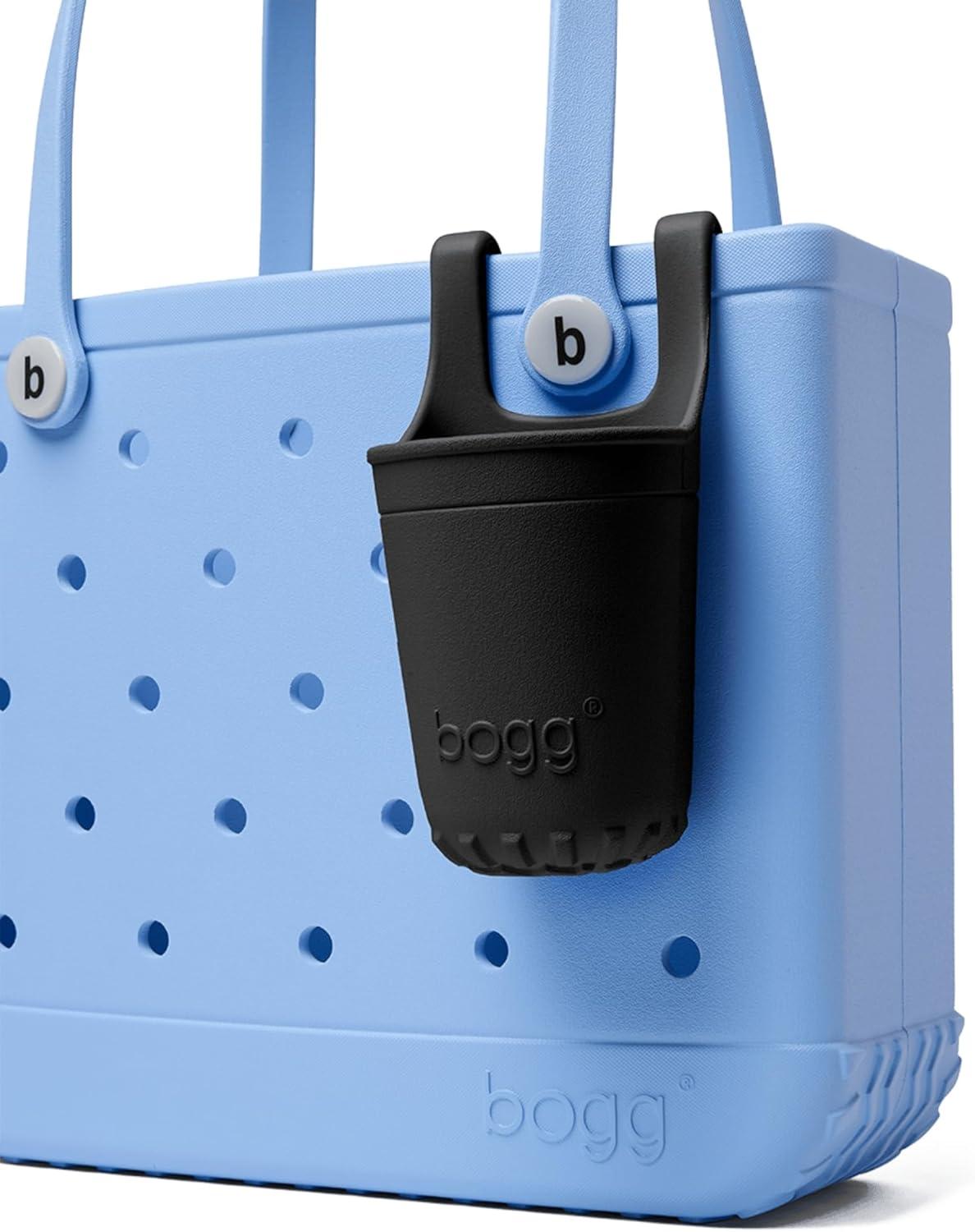 imageBOGG BAG Original Large Tote Black Bevy Black 19in L x 9in W x 14in H Beach Pool Boat Sports All Purpose EVA Lightweight Washable Durable