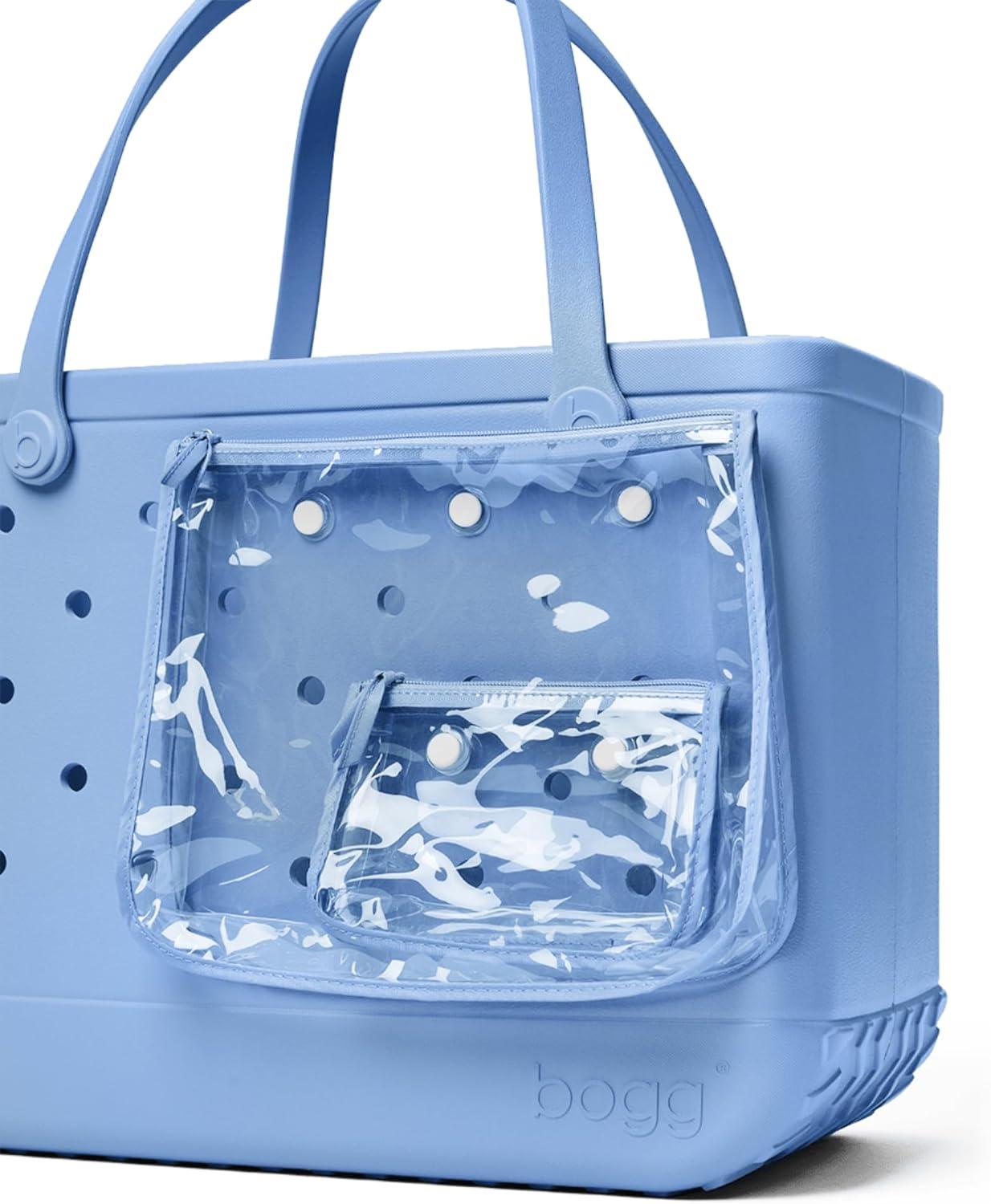 imageBOGG BAG Original Large Tote Carolina on My Mind Bevy For Shore White 19in L x 9in W x 14in H Beach Pool Boat Sports All Purpose EVA Lightweight Washable Durable