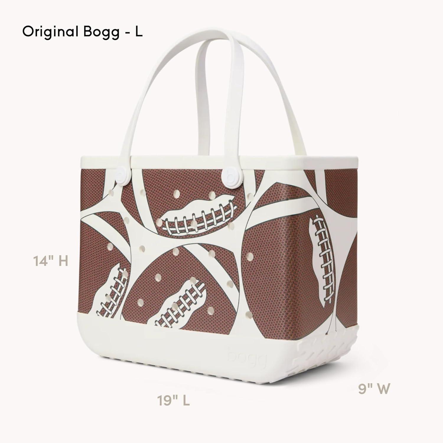 imageBOGG BAG Original Large Tote Fair Catch Bevy Fair Catch 19in L x 9in W x 14in H Beach Pool Boat Sports All Purpose EVA Lightweight Washable Durable