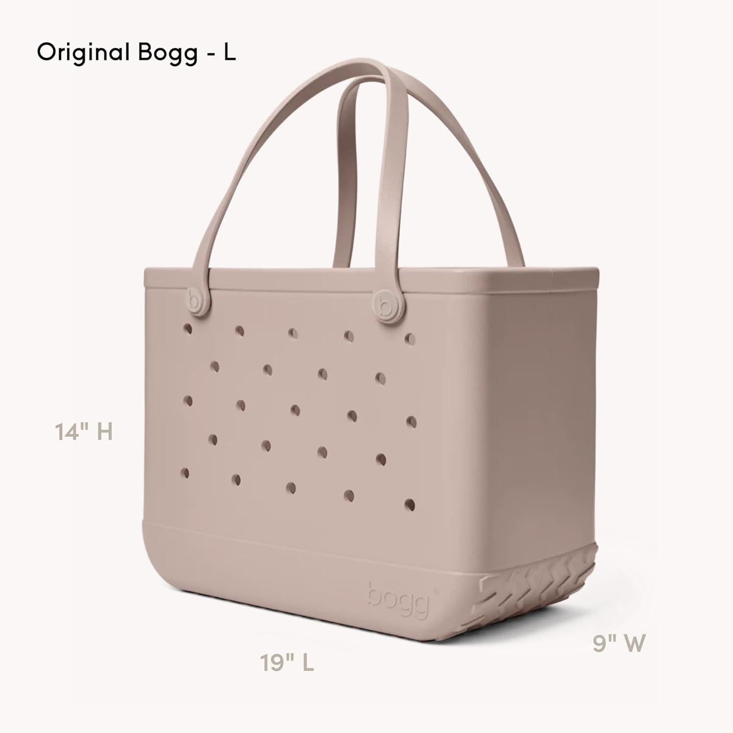imageBOGG BAG Original Large Tote Mushroom Bevy Mushroom 19in L x 9in W x 14in H Beach Pool Boat Sports All Purpose EVA Lightweight Washable Durable