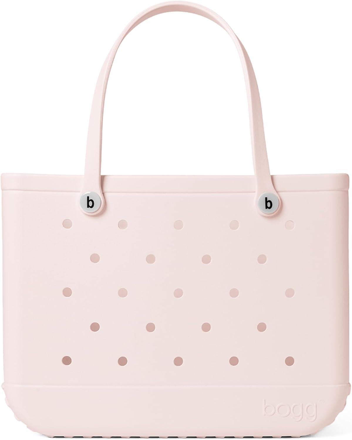 imageBOGG BAG Tote for Beach Pool Boat Sports All Purpose EVA White ButtonsPetal Pink