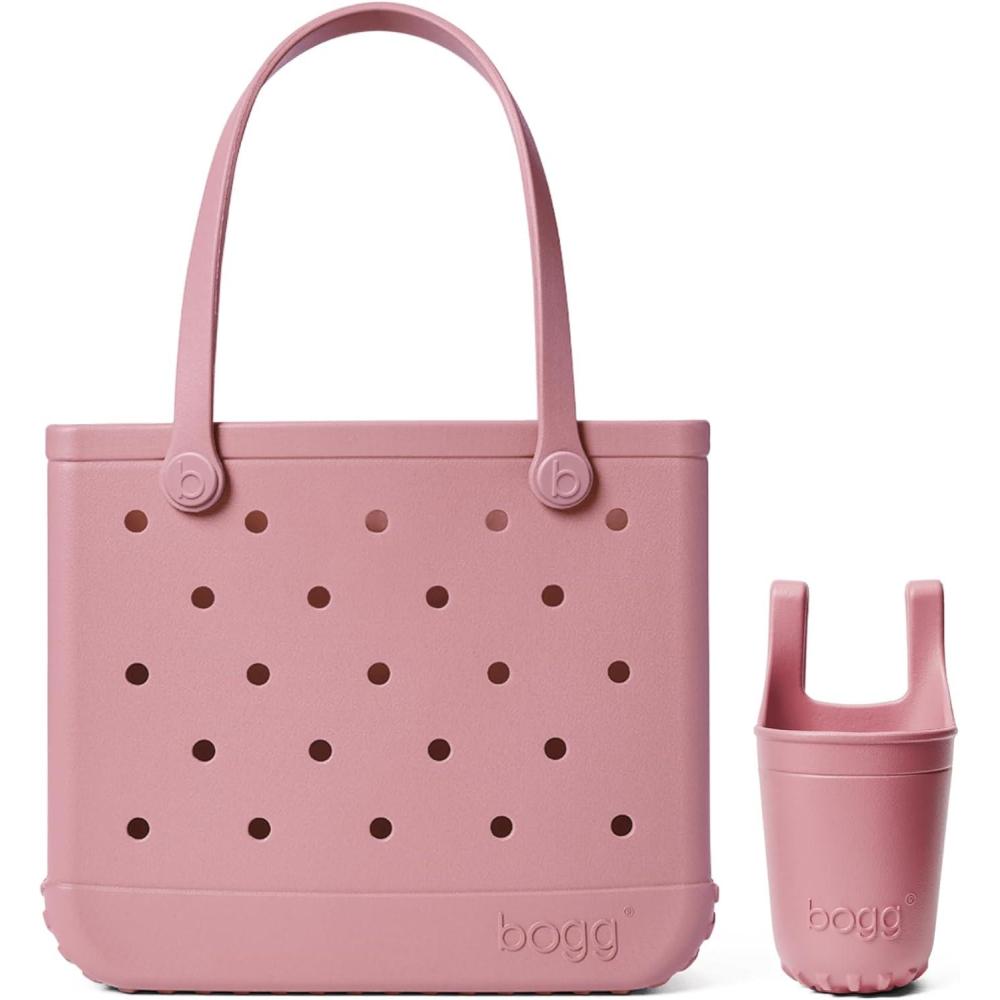 imageBOGG BAG  Medium Tote Blushing  Bevy Blushing  15in L x 5in W x 125in H  Beach Pool Boat Sports  All Purpose EVA  Lightweight Washable Durable