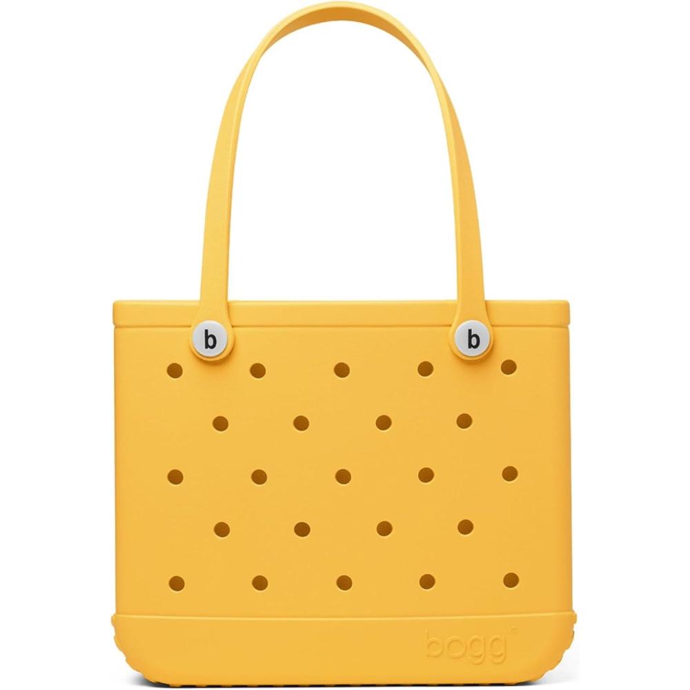 imageBOGG BAG  Tote for Beach Pool Boat Sports  All Purpose EVA  White ButtonsYellowthere
