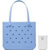 imageBOGG BAG  Medium Tote Carolina on My Mind  Call Me Bogg For Shore White  15in L x 5in W x 125in H  Beach Pool Boat Sports  All Purpose EVA  Lightweight Washable Durable