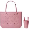 imageBOGG BAG  Original Large Tote Blushing  Bevy Blushing  19in L x 9in W x 14in H  Beach Pool Boat Sports  All Purpose EVA  Lightweight Washable Durable