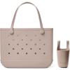 imageBOGG BAG  Original Large Tote Mushroom  Bevy Mushroom  19in L x 9in W x 14in H  Beach Pool Boat Sports  All Purpose EVA  Lightweight Washable Durable