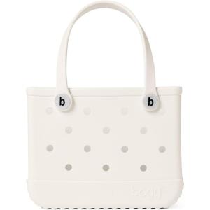 BOGG BAG – Tote for Beach, Pool, Boat, Sports – All Purpose EVA – White Buttons(Coconut)