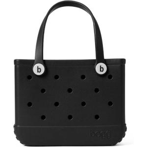 BOGG BAG – Tote for Beach, Pool, Boat, Sports – All Purpose EVA – White Buttons(Lbd Black)