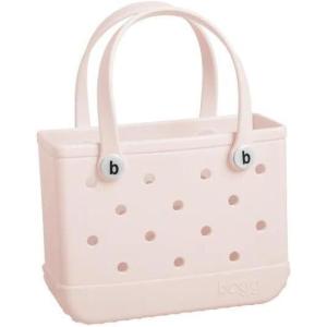 BOGG BAG – Tote for Beach, Pool, Boat, Sports – All Purpose EVA – White Buttons(Petal Pink)