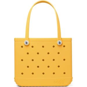 BOGG BAG – Tote for Beach, Pool, Boat, Sports – All Purpose EVA – White Buttons(Yellow-there)