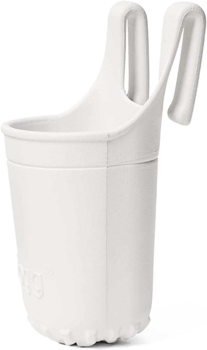 image:imageBOGG Bevy Cup amp Water Bottle Holder Organizer 4in L x 35in W x 525in H Drink Accessory fits All Bogg Bags Lightweight Washable Durable All Purpose EVA Beverage Keys Phone SnacksFor Shore White