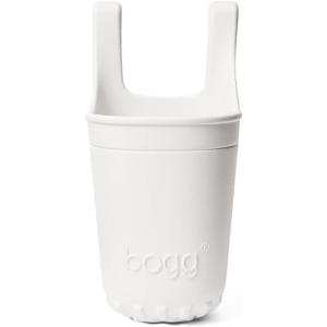 BOGG Bevy – Cup & Water Bottle Holder, Organizer – 4in L x 3.5in W x 5.25in H – Drink Accessory fits All Bogg Bags – Lightweight, Washable, Durable – All Purpose EVA – Beverage, Keys, Phone, Snacks(For Shore White)