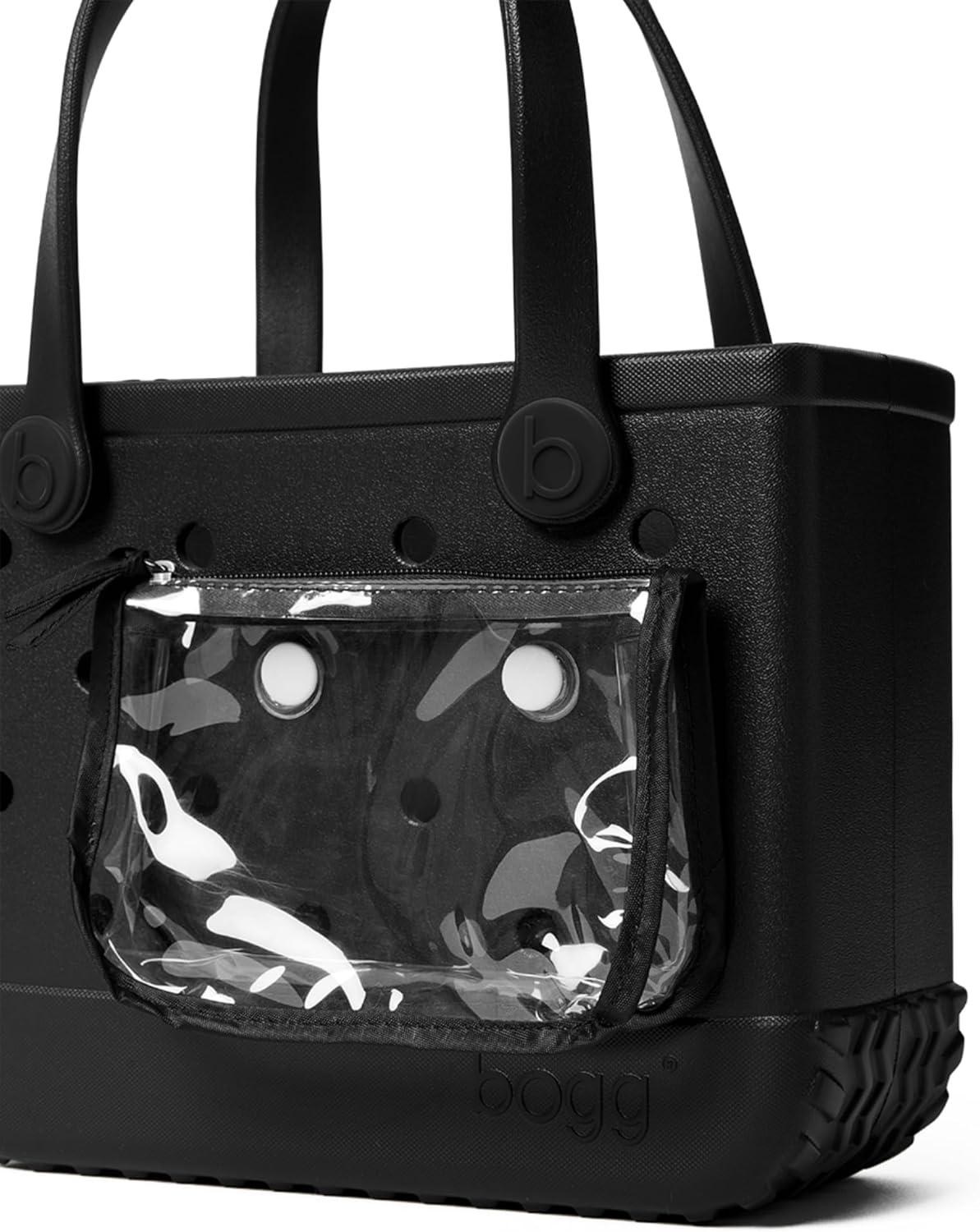 image:imageBOGG BAG Bitty Small Tote LBD Black Call Me Bogg LBD Black 11 x 85 x 45 Beach Pool Boat Sports All Purpose EVA Lightweight Washable Durable