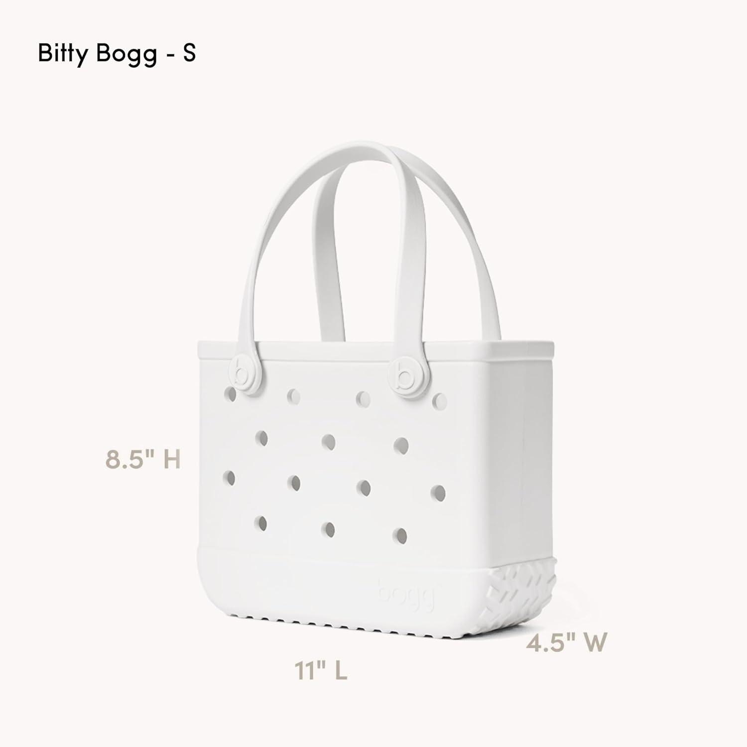 image:imageBOGG BAG Bitty Small Tote for Shore White Bevy for Shore White 11 x 85 x 45 Beach Pool Boat Sports All Purpose EVA Lightweight Washable Durable