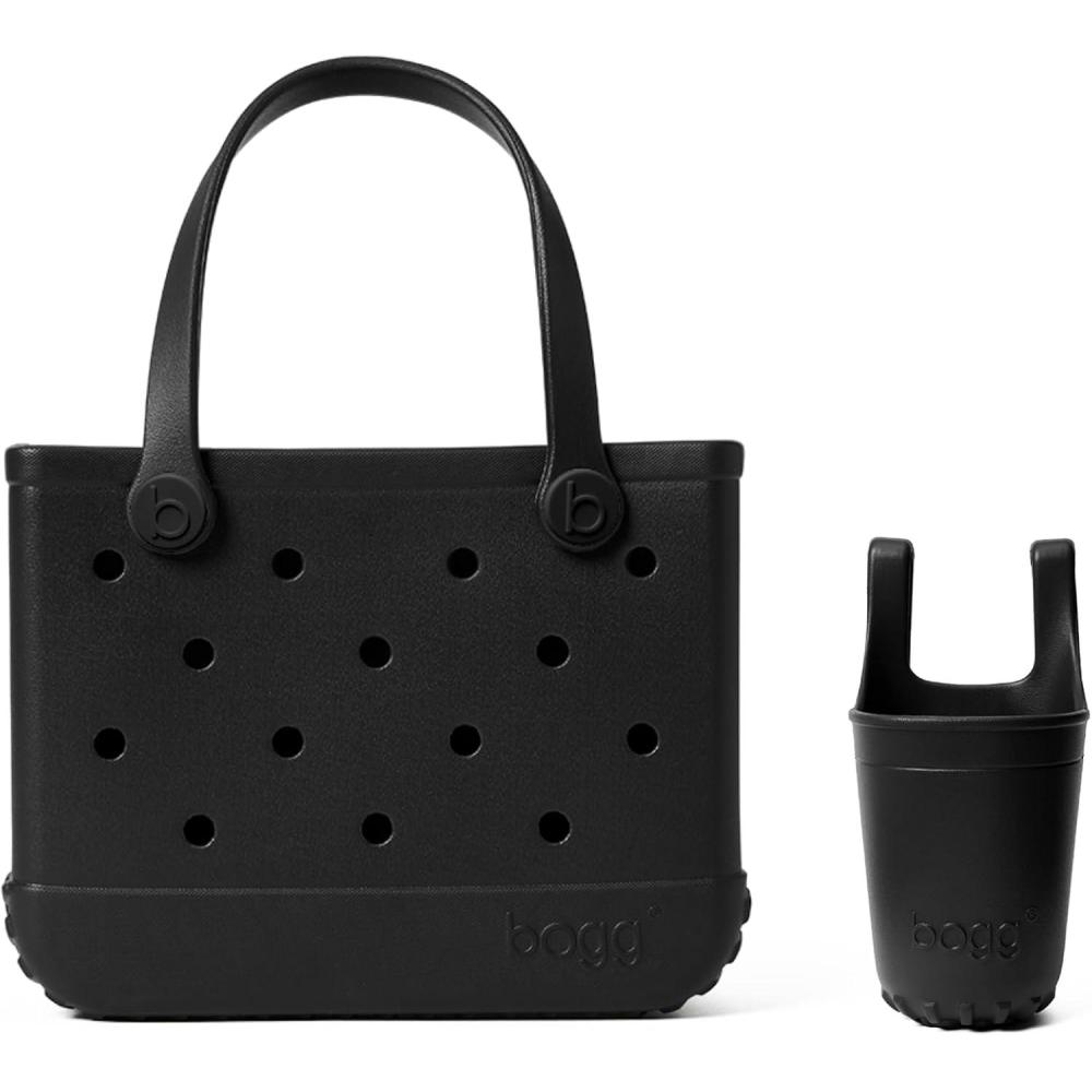image:imageBOGG BAG Bitty Small Tote LBD Black  Bevy LBD Black  11 x 85 x 45  Beach Pool Boat Sports  All Purpose EVA  Lightweight Washable Durable