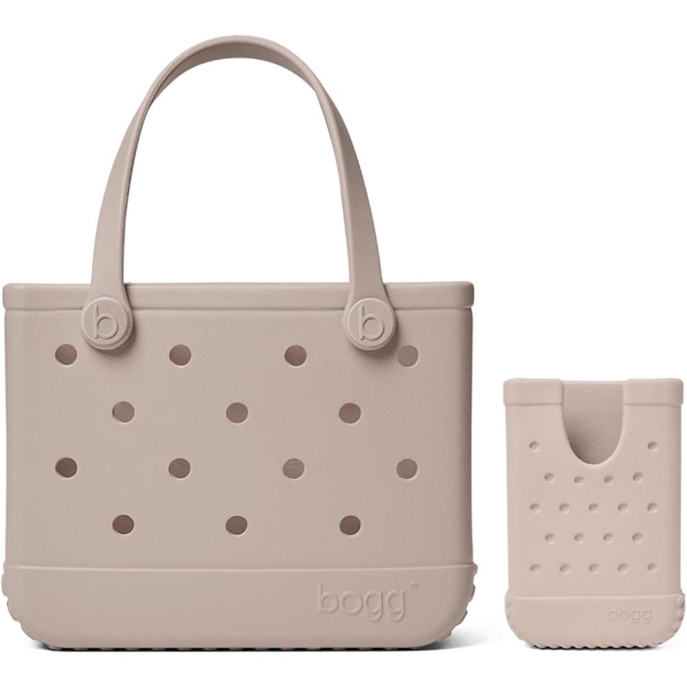 image:imageBOGG BAG Bitty Small Tote Mushroom  Call Me Bogg Mushroom  11 x 85 x 45  Beach Pool Boat Sports  All Purpose EVA  Lightweight Washable Durable