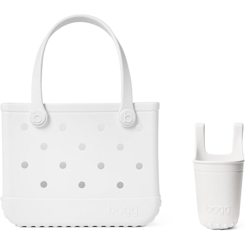 image:imageBOGG BAG Bitty Small Tote for Shore White  Bevy for Shore White  11 x 85 x 45  Beach Pool Boat Sports  All Purpose EVA  Lightweight Washable Durable