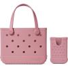 image:imageBOGG BAG Bitty Small Tote Blushing  Call Me Bogg Blushing  11 x 85 x 45  Beach Pool Boat Sports  All Purpose EVA  Lightweight Washable Durable