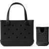 image:imageBOGG BAG Bitty Small Tote LBD Black  Call Me Bogg LBD Black  11 x 85 x 45  Beach Pool Boat Sports  All Purpose EVA  Lightweight Washable Durable