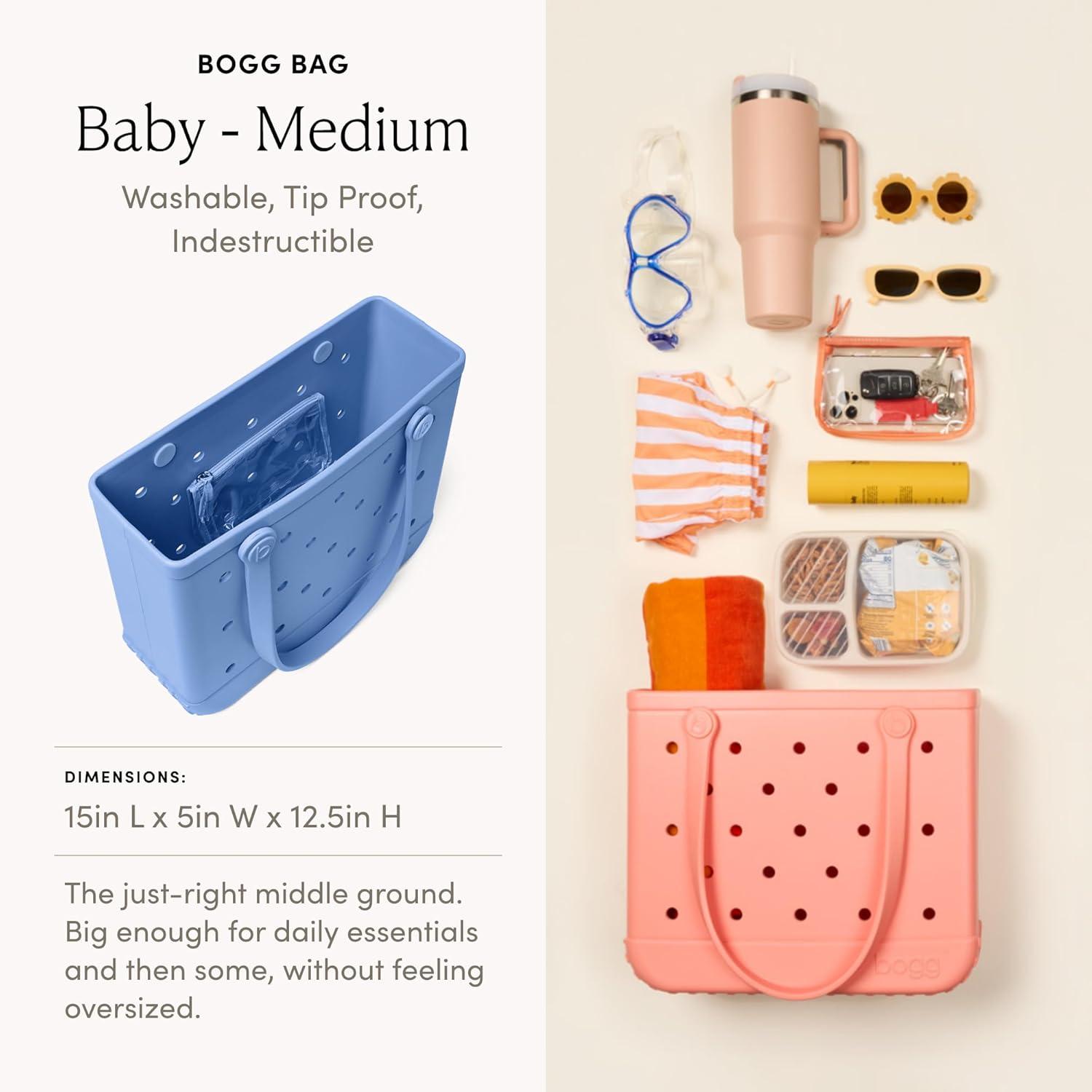 image:imageBOGG BAG Baby Medium Tote 15 x 125 x 5 Durable Washable Tipproof Beach Pool Boat Work SportsCarolina on My Mind
