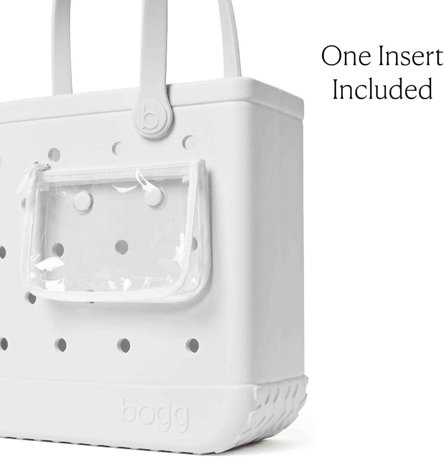image:imageBOGG BAG Baby Medium Tote 15 x 125 x 5 Durable Washable Tipproof Beach Pool Boat Work SportsFor Shore White