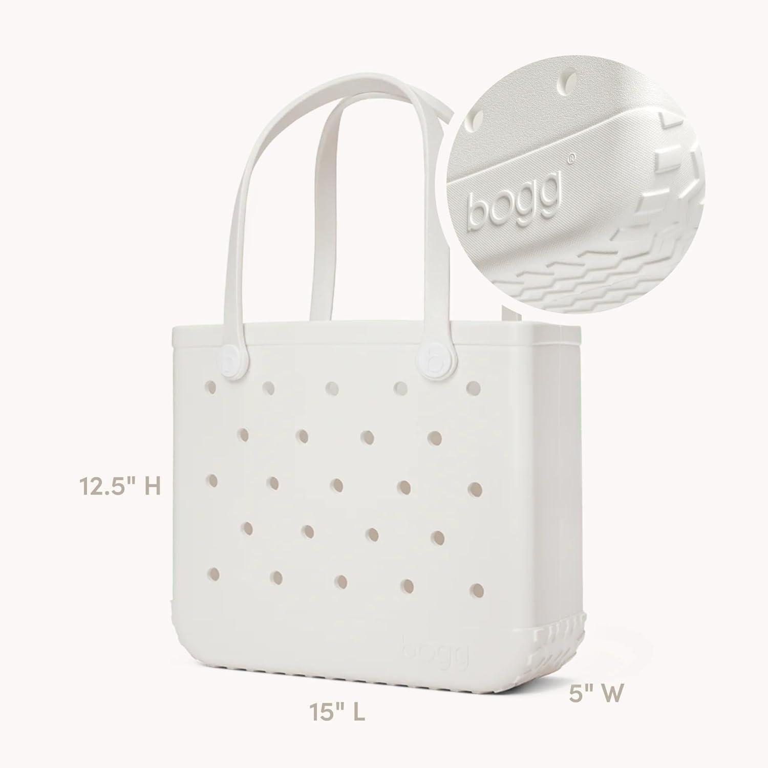 image:imageBOGG BAG Baby Medium Tote 15 x 125 x 5 Durable Washable Tipproof Beach Pool Boat Work SportsIce Shimmer