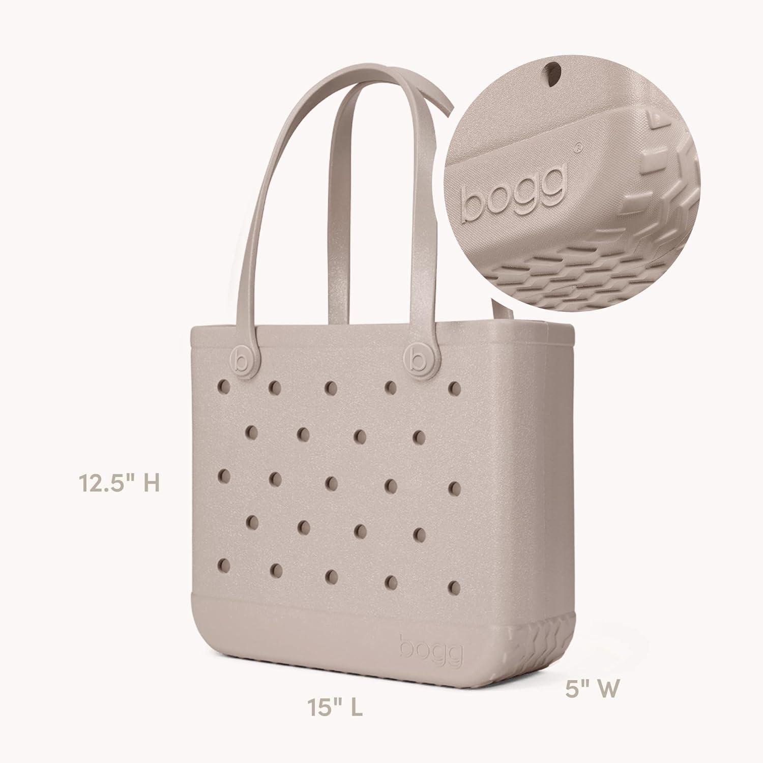 image:imageBOGG BAG Baby Medium Tote 15 x 125 x 5 Durable Washable Tipproof Beach Pool Boat Work SportsMushroom