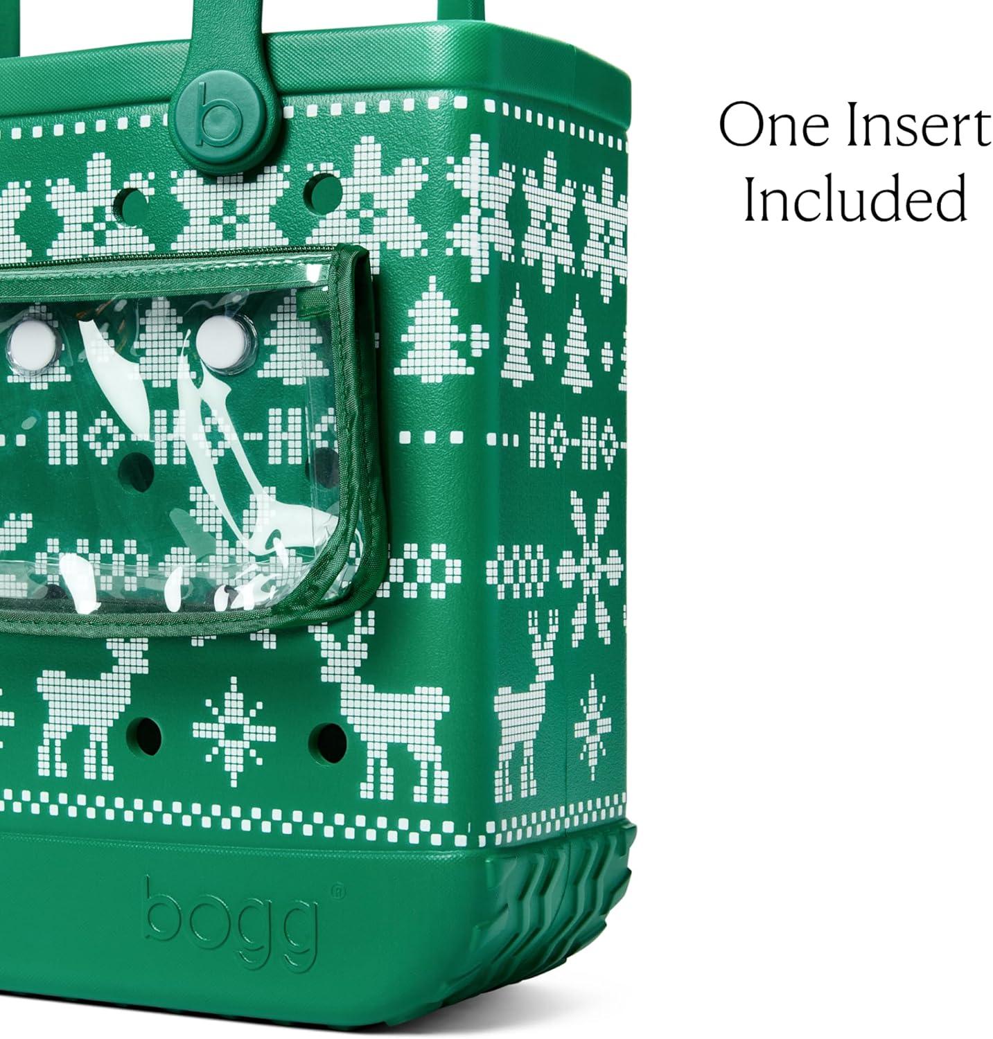 image:imageBOGG BAG Baby Medium Tote 15 x 125 x 5 Durable Washable Tipproof Beach Pool Boat Work SportsUgly Sweater Green