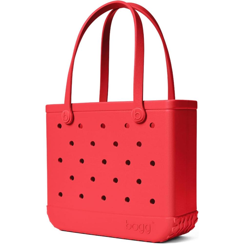 image:imageBOGG BAG Baby Medium Tote 15 x 125 x 5 Durable Washable Tipproof Beach Pool Boat Work SportsOff to the Races Red