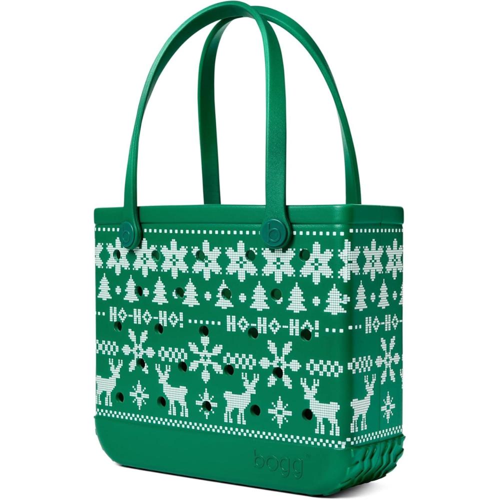 image:imageBOGG BAG Baby Medium Tote  15 x 125 x 5  Durable Washable Tipproof  Beach Pool Boat Work SportsUgly Sweater  Green