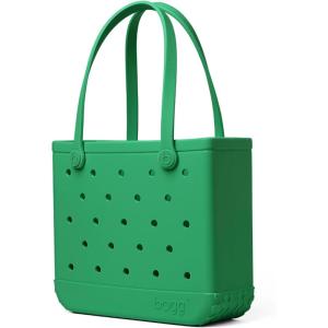 BOGG BAG Baby Medium Tote – 15” x 12.5” x 5” – Durable, Washable, Tip-proof – Beach, Pool, Boat, Work, Sports(Green With Envy)