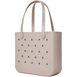 BOGG BAG Baby Medium Tote – 15” x 12.5” x 5” – Durable, Washable, Tip-proof – Beach, Pool, Boat, Work, Sports(Mushroom)