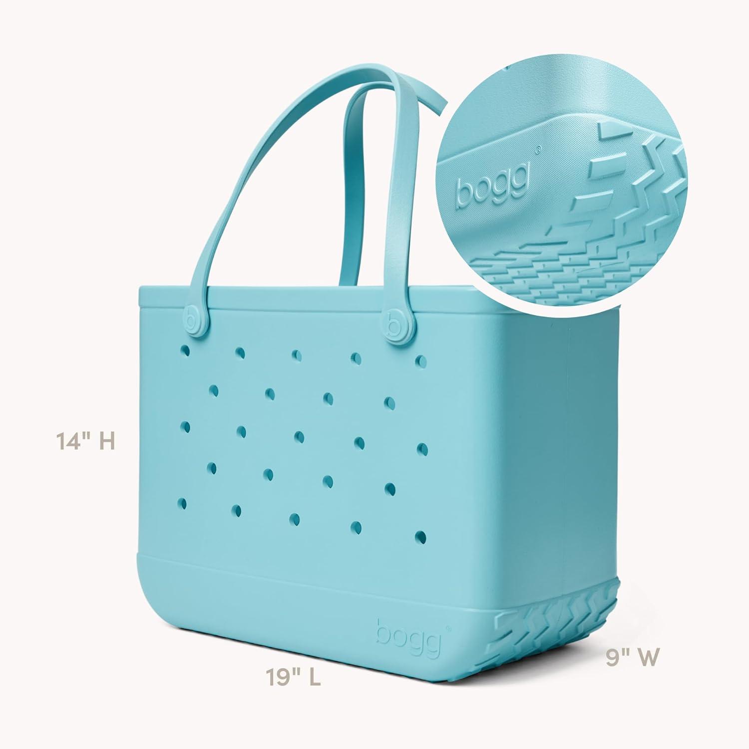 image:imageBOGG BAG Original Large Tote 19 x 14 x 9 Durable Washable Tipproof Beach Pool Boat Work SportsAquamarine