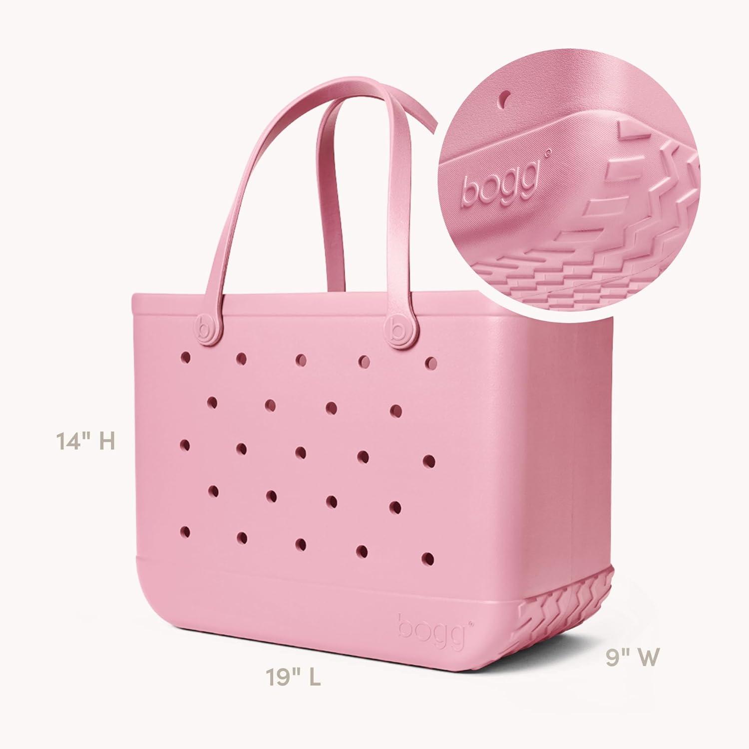 image:imageBOGG BAG Original Large Tote 19 x 14 x 9 Durable Washable Tipproof Beach Pool Boat Work SportsBlowing Pink Bubbles