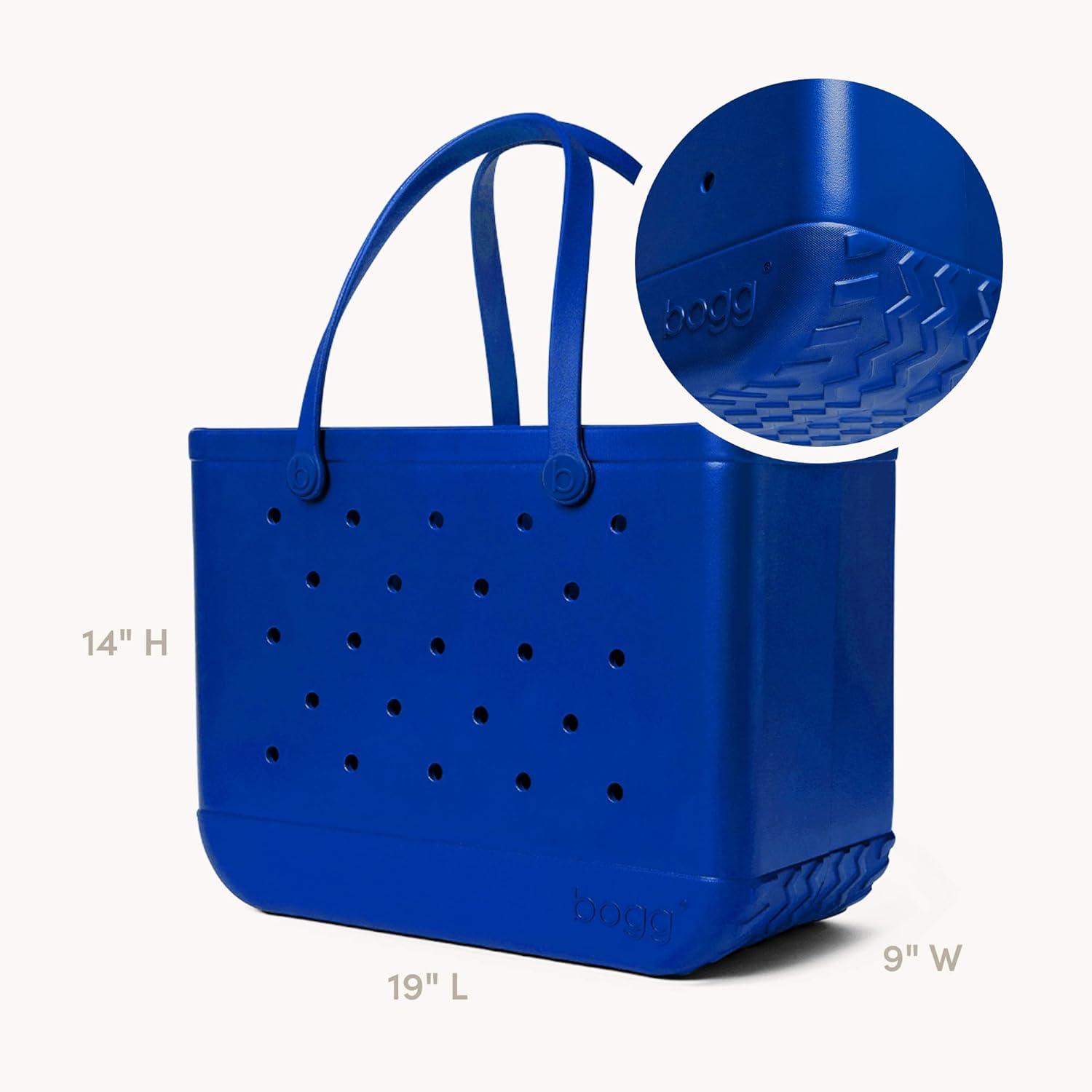 image:imageBOGG BAG Original Large Tote 19 x 14 x 9 Durable Washable Tipproof Beach Pool Boat Work SportsBlueeyed
