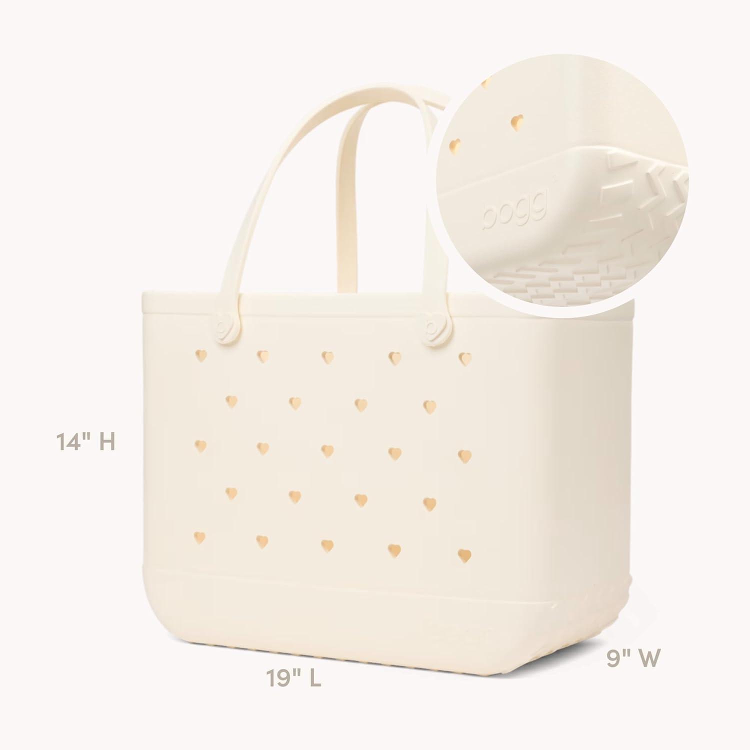 image:imageBOGG BAG Original Large Tote 19 x 14 x 9 Durable Washable Tipproof Beach Pool Boat Work SportsCoconut Cutout Hearts