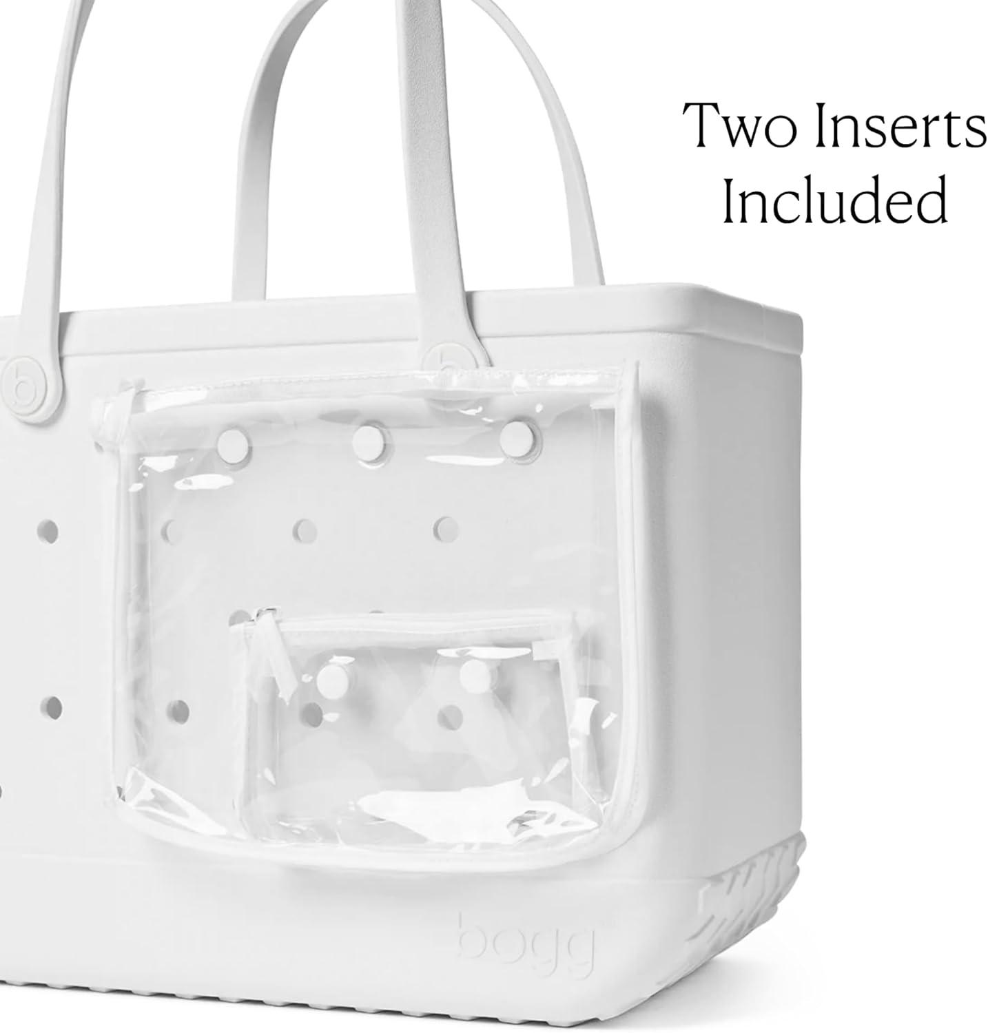 image:imageBOGG BAG Original Large Tote 19 x 14 x 9 Durable Washable Tipproof Beach Pool Boat Work SportsFor Shore White
