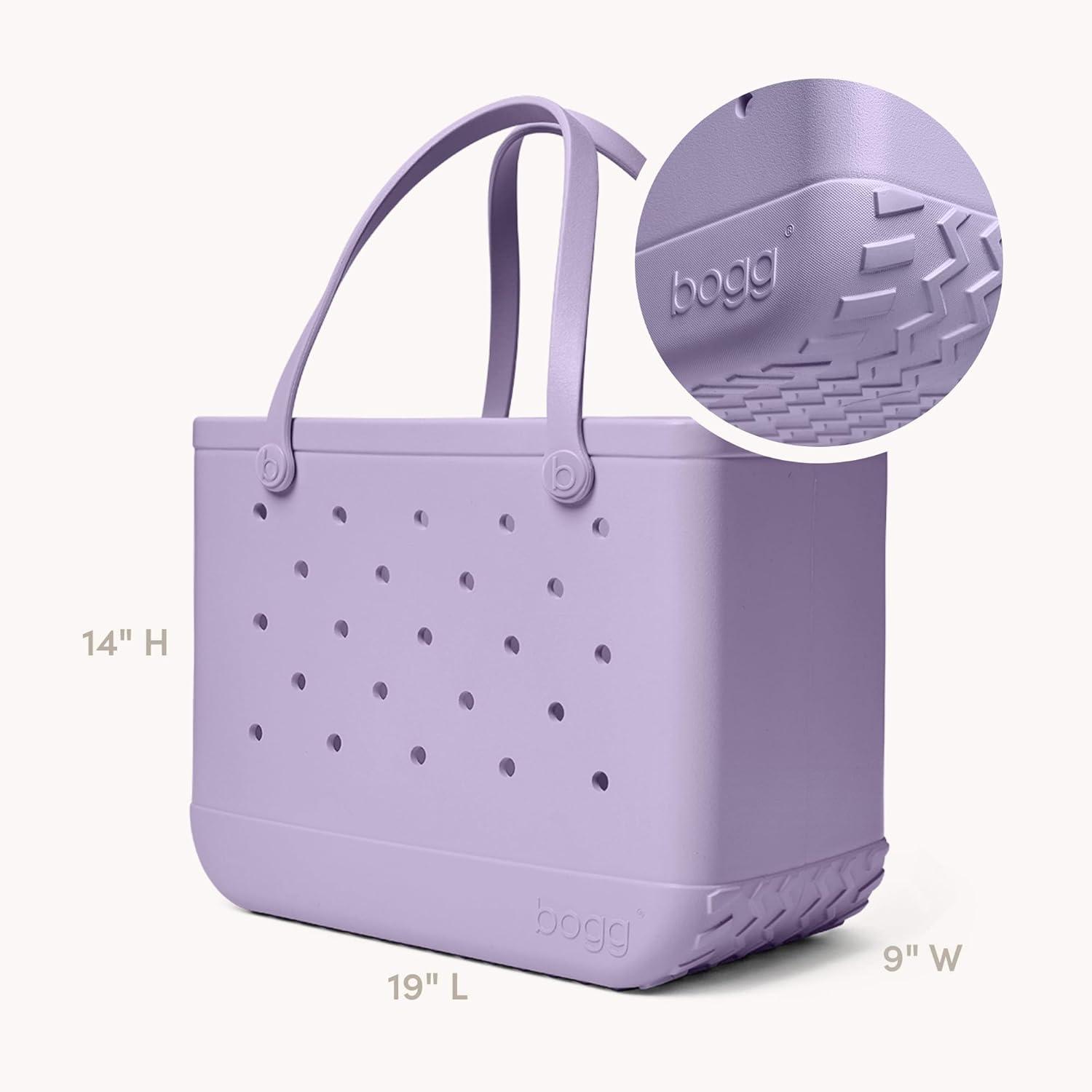 image:imageBOGG BAG Original Large Tote 19 x 14 x 9 Durable Washable Tipproof Beach Pool Boat Work SportsI Lilac You a Lot