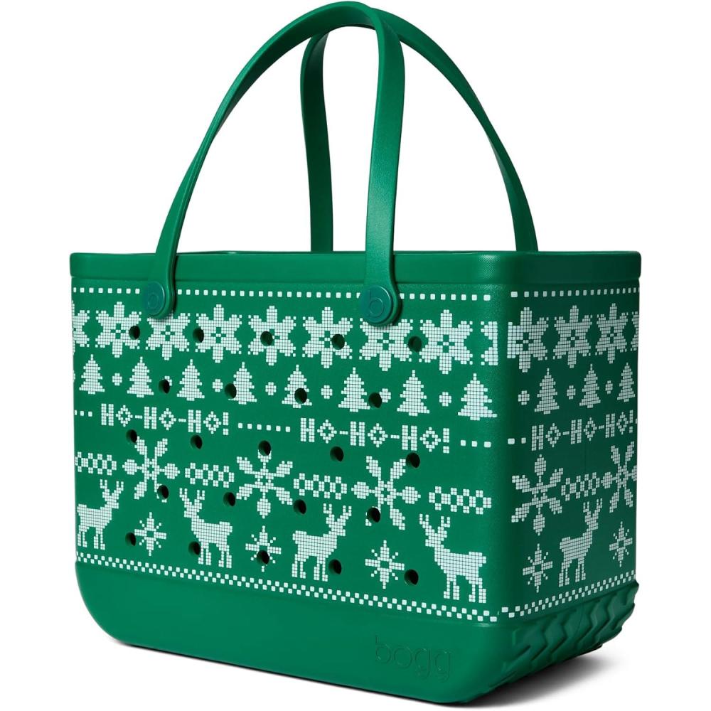 image:imageBOGG BAG Original Large Tote  19 x 14 x 9  Durable Washable Tipproof  Beach Pool Boat Work SportsUgly Sweater  Green