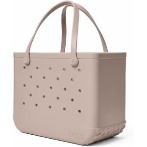 BOGG BAG Original Large Tote – 19” x 14” x 9” – Durable, Washable, Tip-proof – Beach, Pool, Boat, Work, Sports(Mushroom)