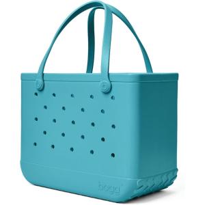 BOGG BAG Original Large Tote – 19” x 14” x 9” – Durable, Washable, Tip-proof – Beach, Pool, Boat, Work, Sports(Turquoise and Caicos)