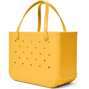BOGG BAG Original Large Tote – 19” x 14” x 9” – Durable, Washable, Tip-proof – Beach, Pool, Boat, Work, Sports(Yellow-there)