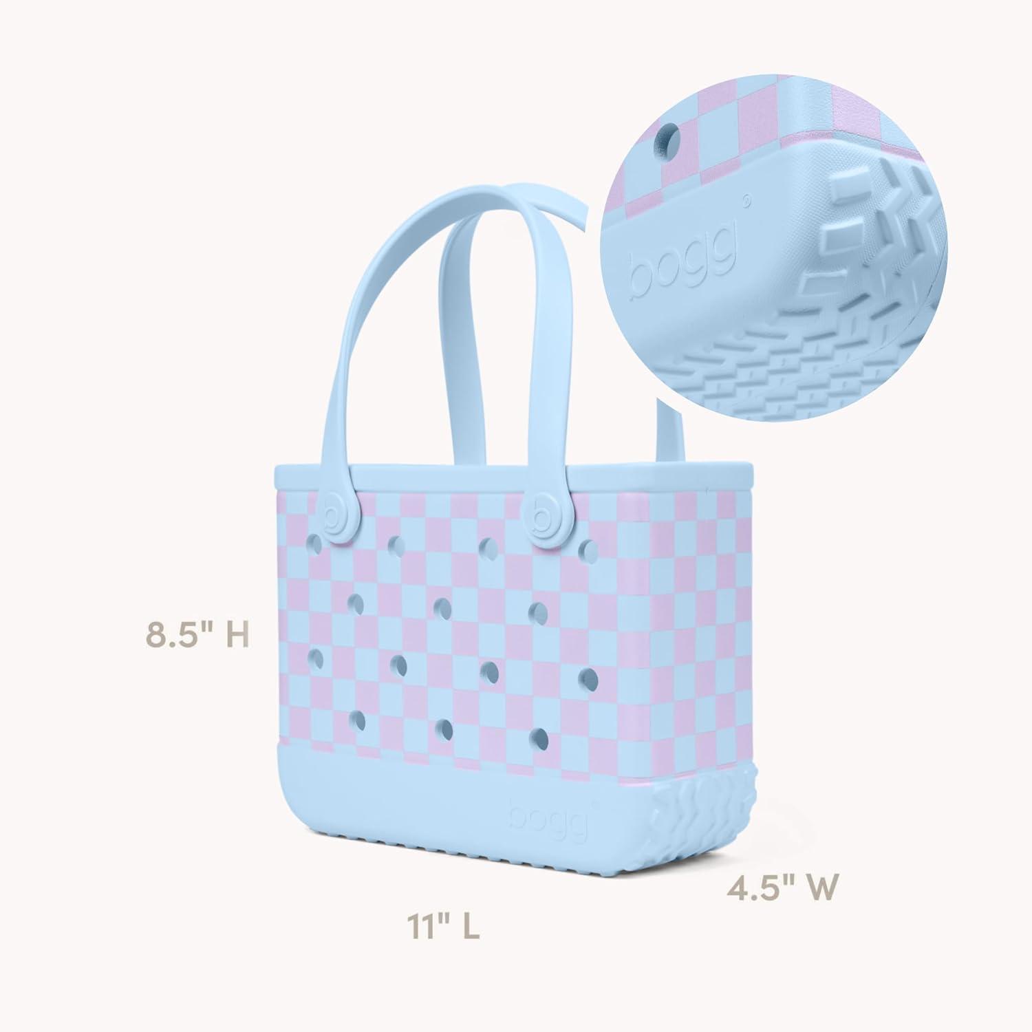 image:imageBOGG BAG Bitty Small Tote 11 x 85 x 45 Durable Washable Tipproof Beach Pool Boat Work SportsChecker Out