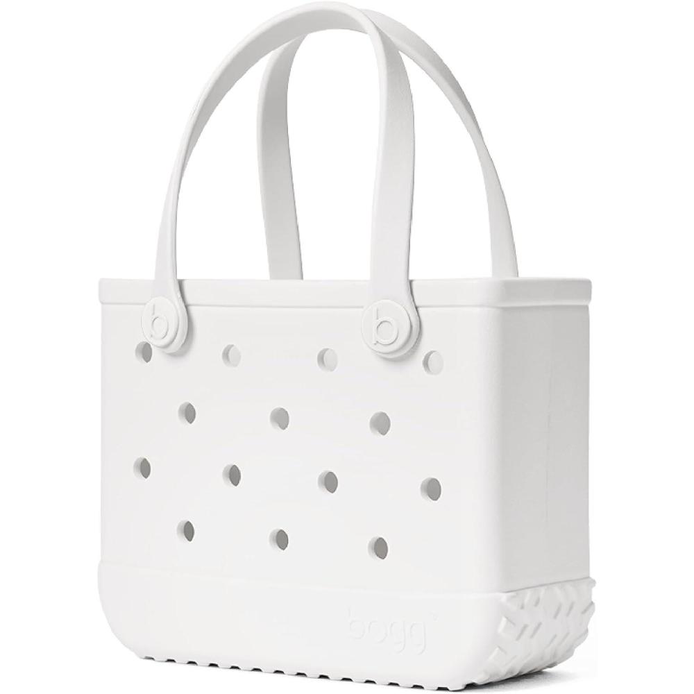 image:imageBOGG BAG Bitty Small Tote  11 x 85 x 45  Durable Washable Tipproof  Beach Pool Boat Work SportsFor Shore White