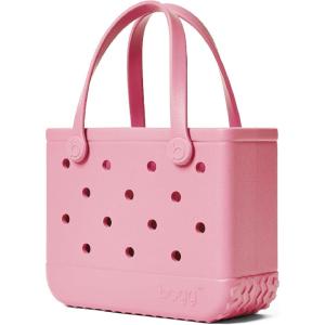 BOGG BAG Bitty Small Tote – 11” x 8.5” x 4.5” – Durable, Washable, Tip-proof – Beach, Pool, Boat, Work, Sports(Blowing Pink Bubbles)