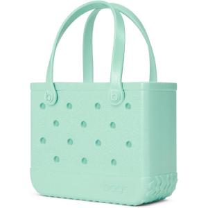 BOGG BAG Bitty Small Tote – 11” x 8.5” x 4.5” – Durable, Washable, Tip-proof – Beach, Pool, Boat, Work, Sports(Sea(foam) Shimmer)