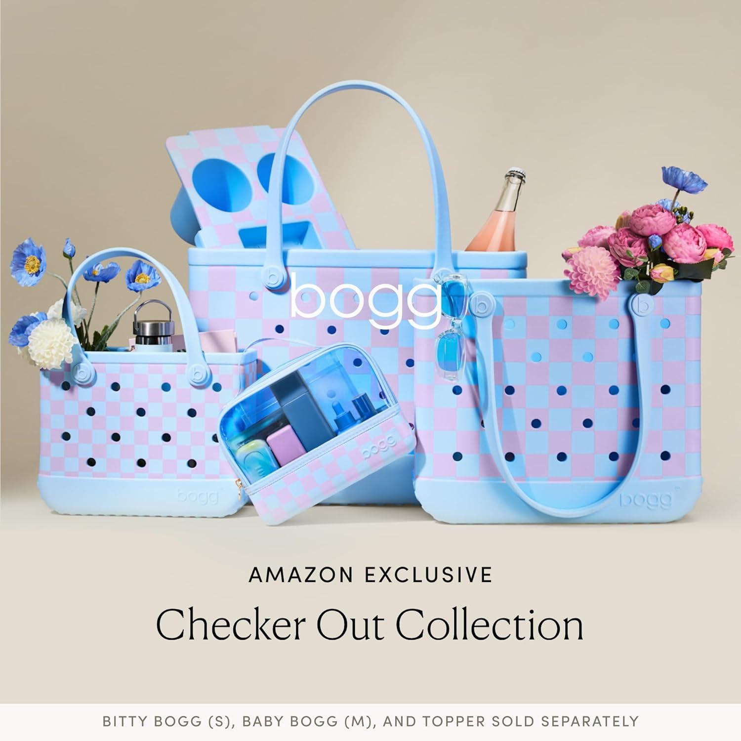 image:imageBOGG BAG Bundle Original Large Tote 19 x 9 x 14 Boggs N Ends Travel Organizer Pouch 9 x 3 x 7 Beach Pool Boat Work Sports Checker Out